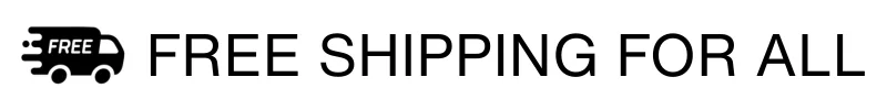 FREE SHIPPING FOR ALL